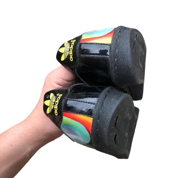 Rare 2015 Adidas Originals Superstar 80s Core Black Size 10 - Picture 4 of 16